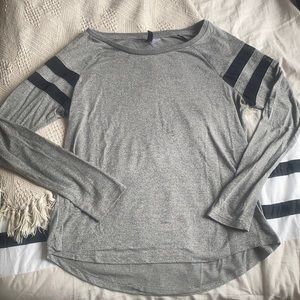 2/$30 H&M Mesh Panel Divided Long Sleeve